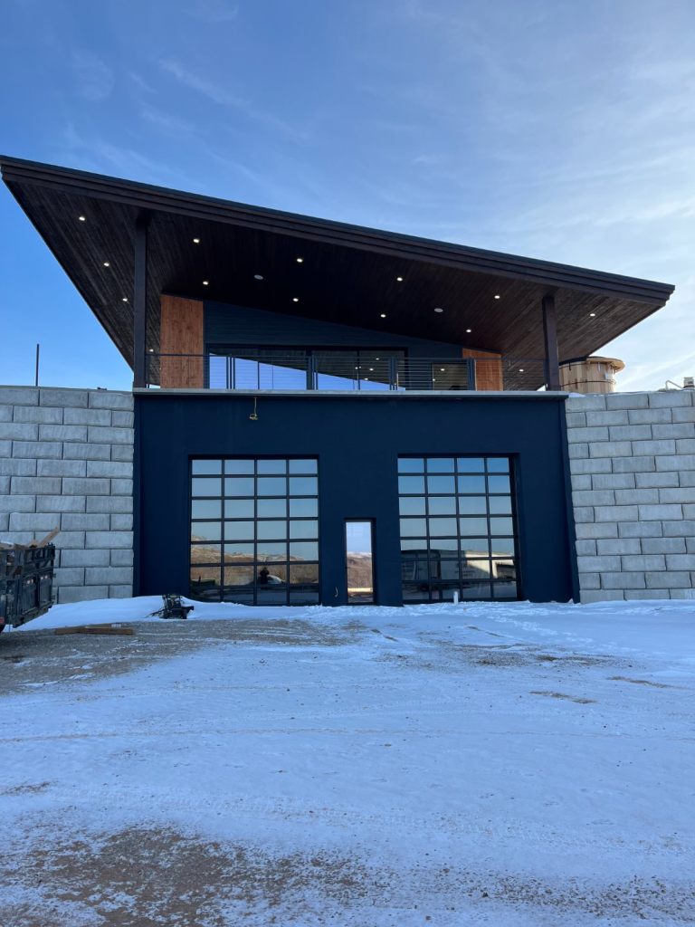 Cravello Boathouse insulation spray foam
